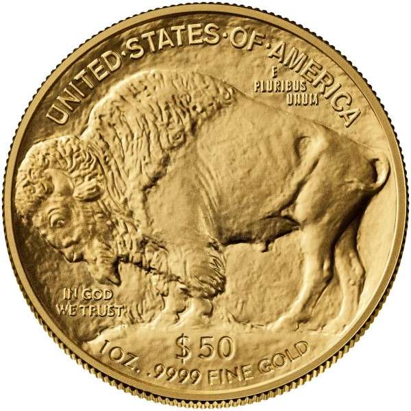 US Buffalo 1oz Gold (year varies)